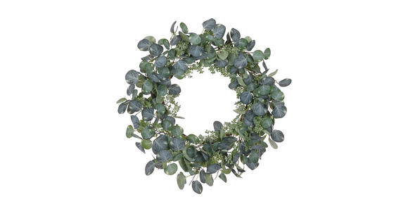 KRANZ - Grün, Natur, Papier/Kunststoff (51cm) - Ambia Home