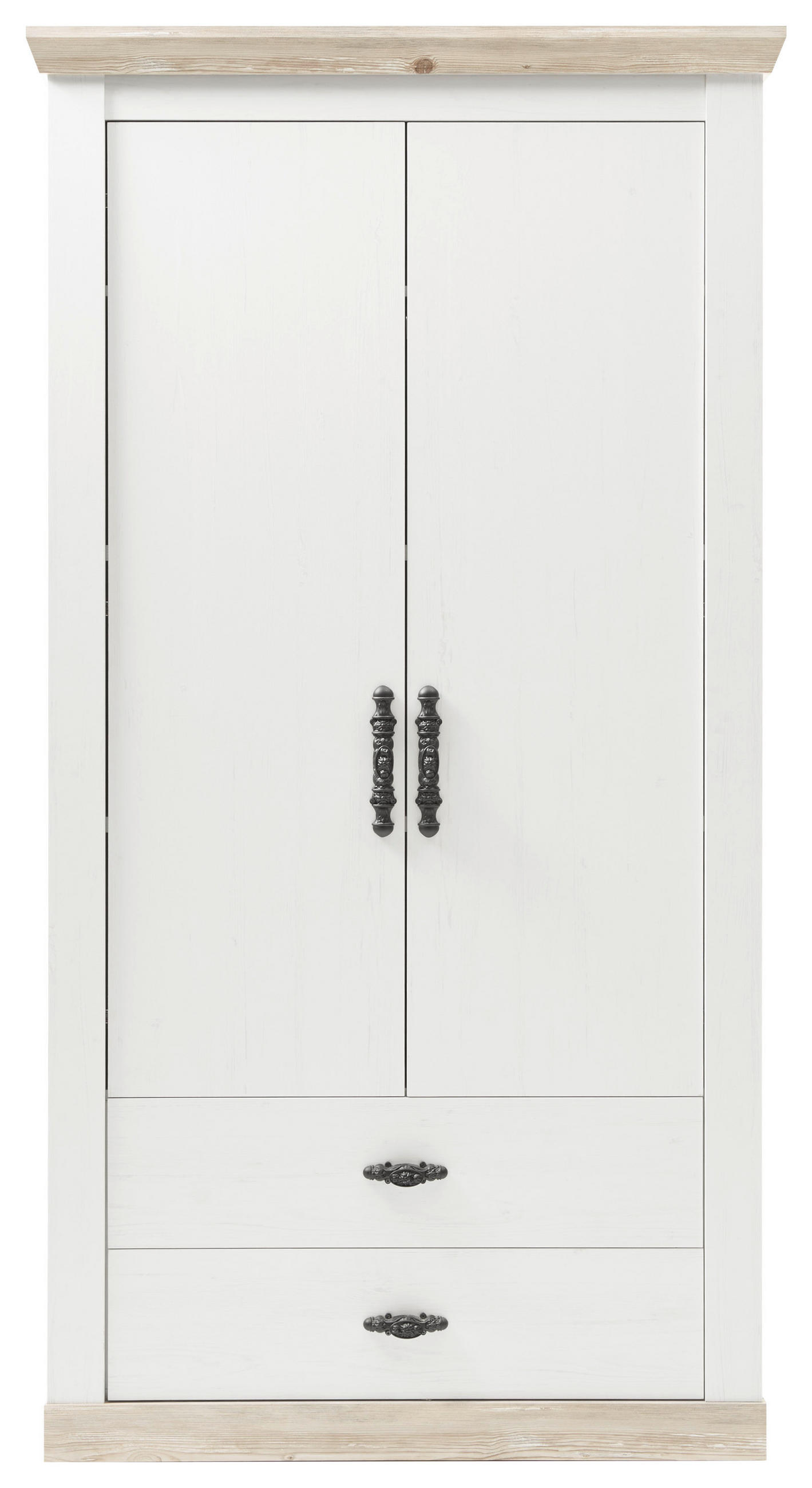 GARDEROBE  in 107/201/38 cm  - Hellbraun/Pinienfarben, Design, Holzwerkstoff (107/201/38cm) - MID.YOU