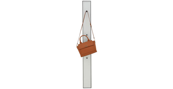 GARDEROBE 5-teilig  in 255/190/37 cm  - Eichefarben/Weiß, Design, Glas/Holz (255/190/37cm) - Dieter Knoll