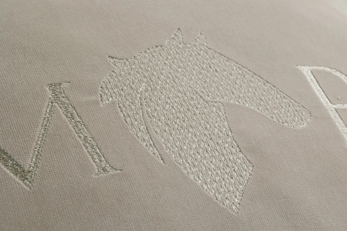 KISSENHÜLLE Marcel.Remus.Design- Manacor beige 40/40 cm  - Beige, Design, Textil (40/40cm)