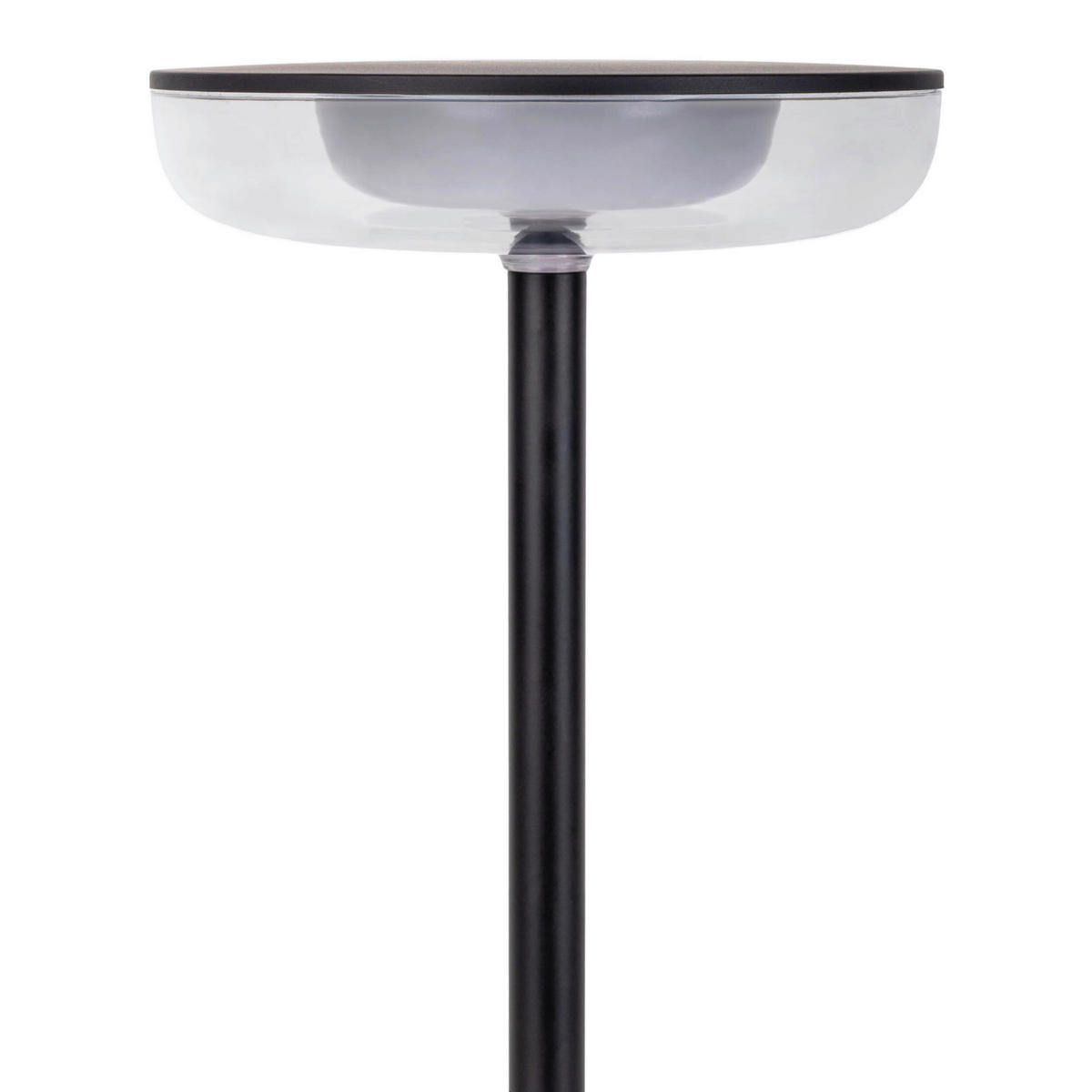 AKKU-TISCHLEUCHTE PASI 10,5/11/26 cm   - Schwarz, Design, Kunststoff/Metall (10,5/11/26cm) - Näve