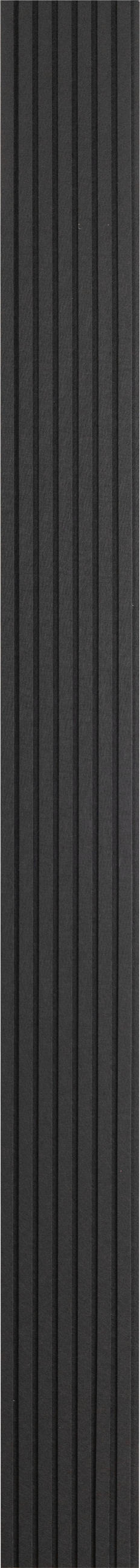 AKUSTIKPANEEL Schwarz  - Schwarz, Basics, Kunststoff (20/240/1,8cm)