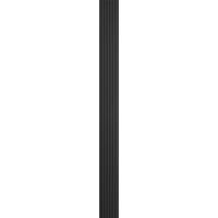 AKUSTIKPANEEL Schwarz  - Schwarz, Basics, Kunststoff (20/240/1,8cm)
