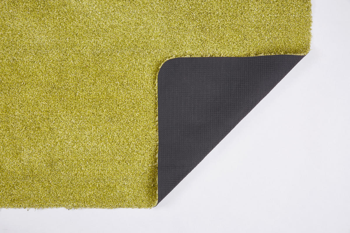 FUßMATTE  60/75 cm  Grün  - Grün, Basics, Kunststoff/Textil (60/75cm) - Esposa
