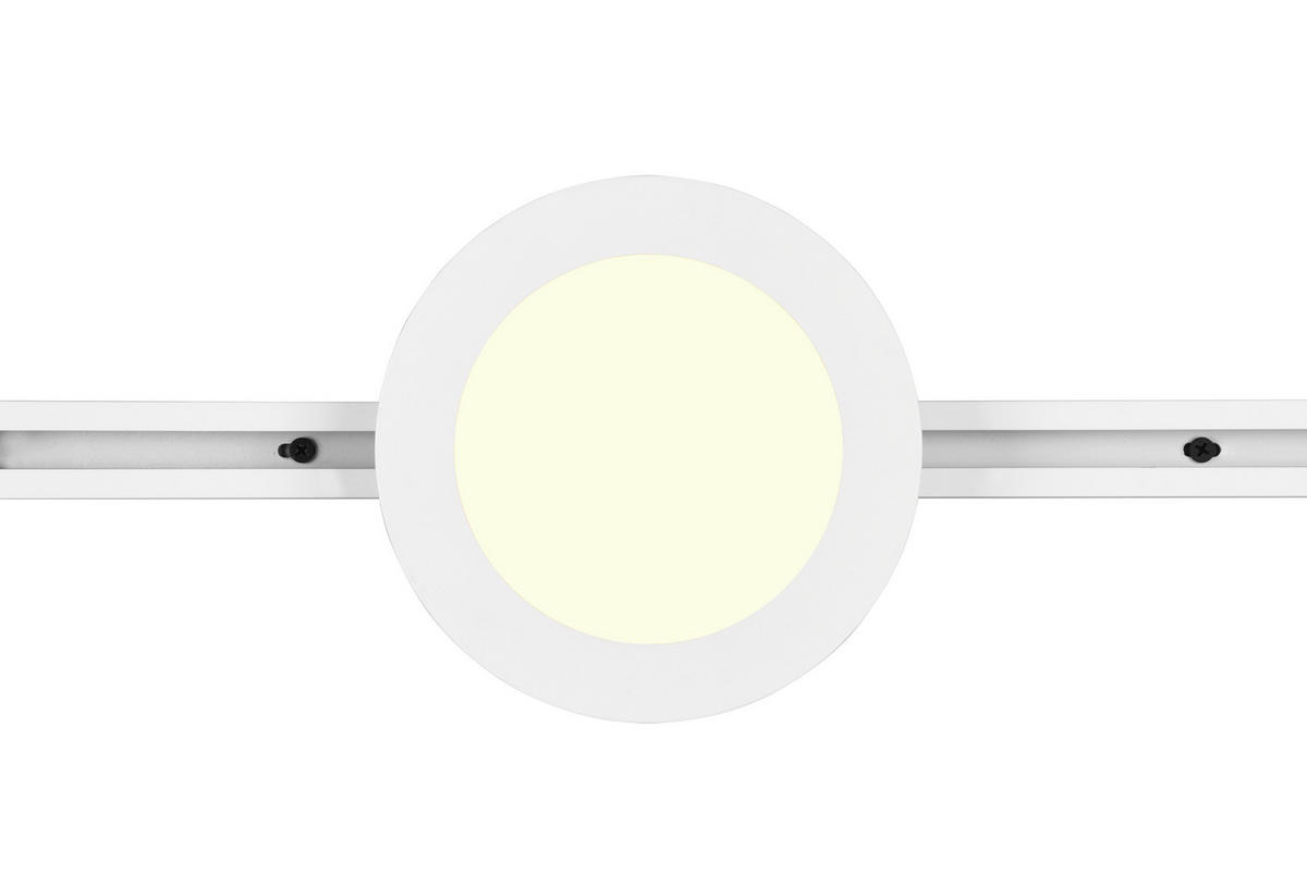 DECKENLEUCHTE  17,0/2,9 cm    - Weiß, Basics, Kunststoff (17,0/2,9cm) - Trio Leuchten