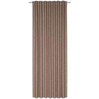 HOTOVÝ ZÁVĚS, neprůsvitné, 140/255 cm - barvy ořechu/hnědá, Basics, textil (140/255cm) - Novel