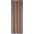 FERTIGVORHANG blickdicht  - Nussbaumfarben/Braun, Basics, Textil (140/255cm) - Novel