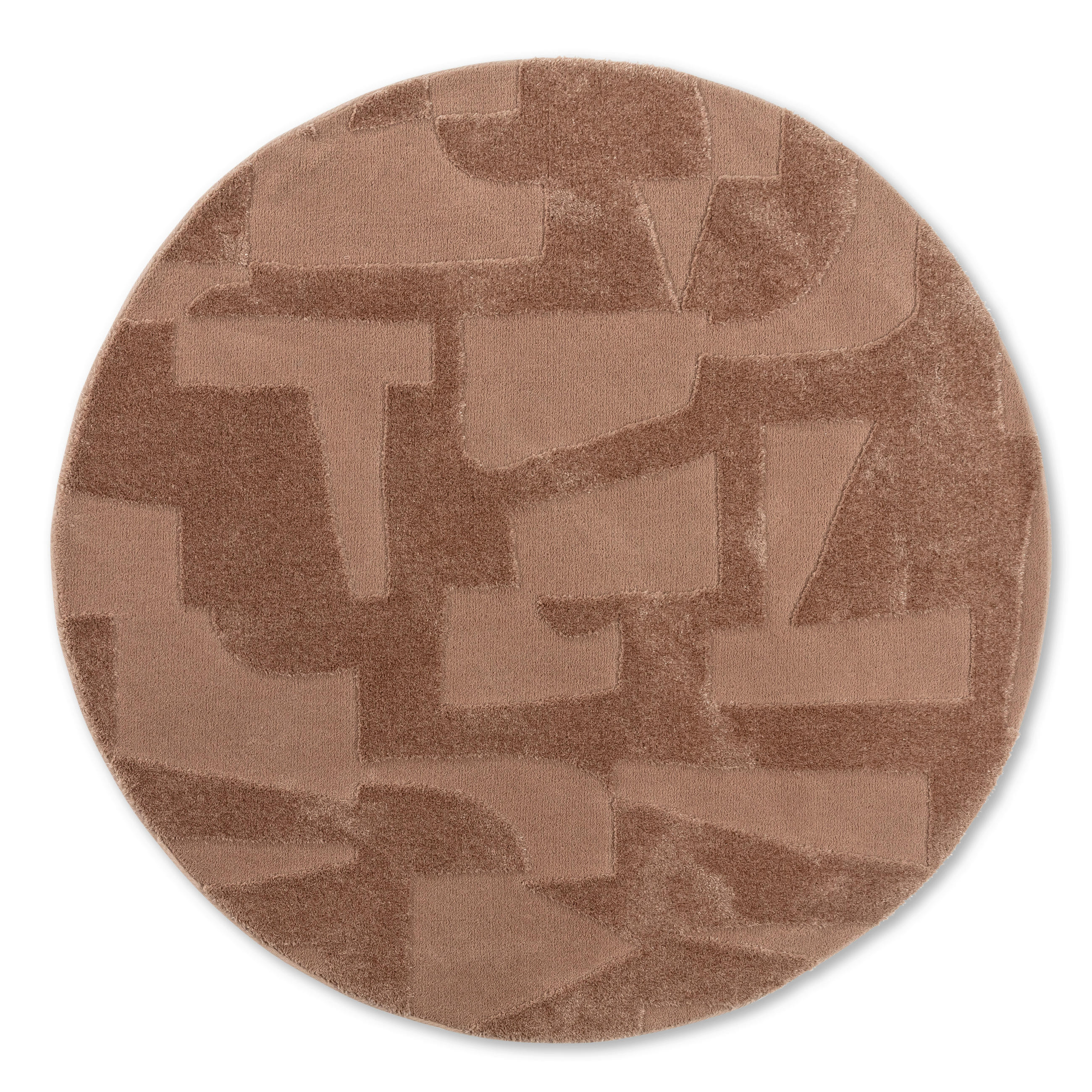 WEBTEPPICH 160 cm Blaze Braun  - Braun, Design, Textil (160cm) - Schöner Wohnen