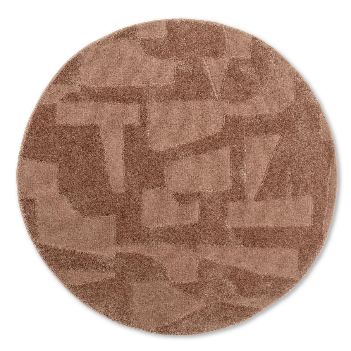 WEBTEPPICH 160 cm Blaze Braun  - Braun, Design, Textil (160cm) - Schöner Wohnen