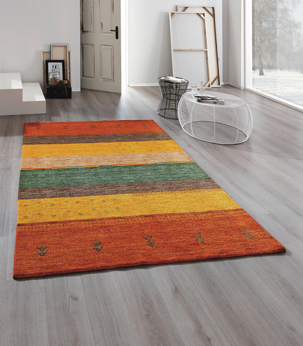 ORIENTTEPPICH 160/230 cm Azeri Gabbeh Multicolor  - Multicolor, LIFESTYLE, Textil (160/230cm) - Cazaris
