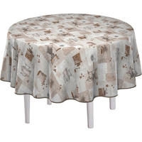 TISCHDECKE MILANO 140 cm  - Beige, LIFESTYLE, Textil (140cm) - Peyer Syntex