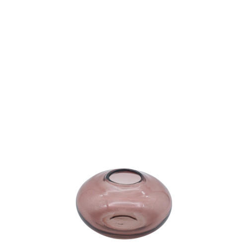 VASE  - Grau, Basics, Glas (12/7cm)