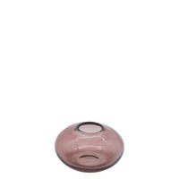 VÁZA  - szürke, Basics, Üveg (12/7cm)