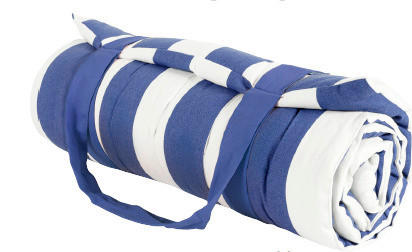 Novel PLÁŽOVÁ PODLOŽKA, 60/180 cm, modrá, bílá