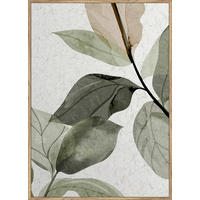 KUNSTDRUCK Landschaft & Natur, Blumen 50/70 cm  - Eichefarben/Multicolor, Basics, Holzwerkstoff (50/70cm) - Monee
