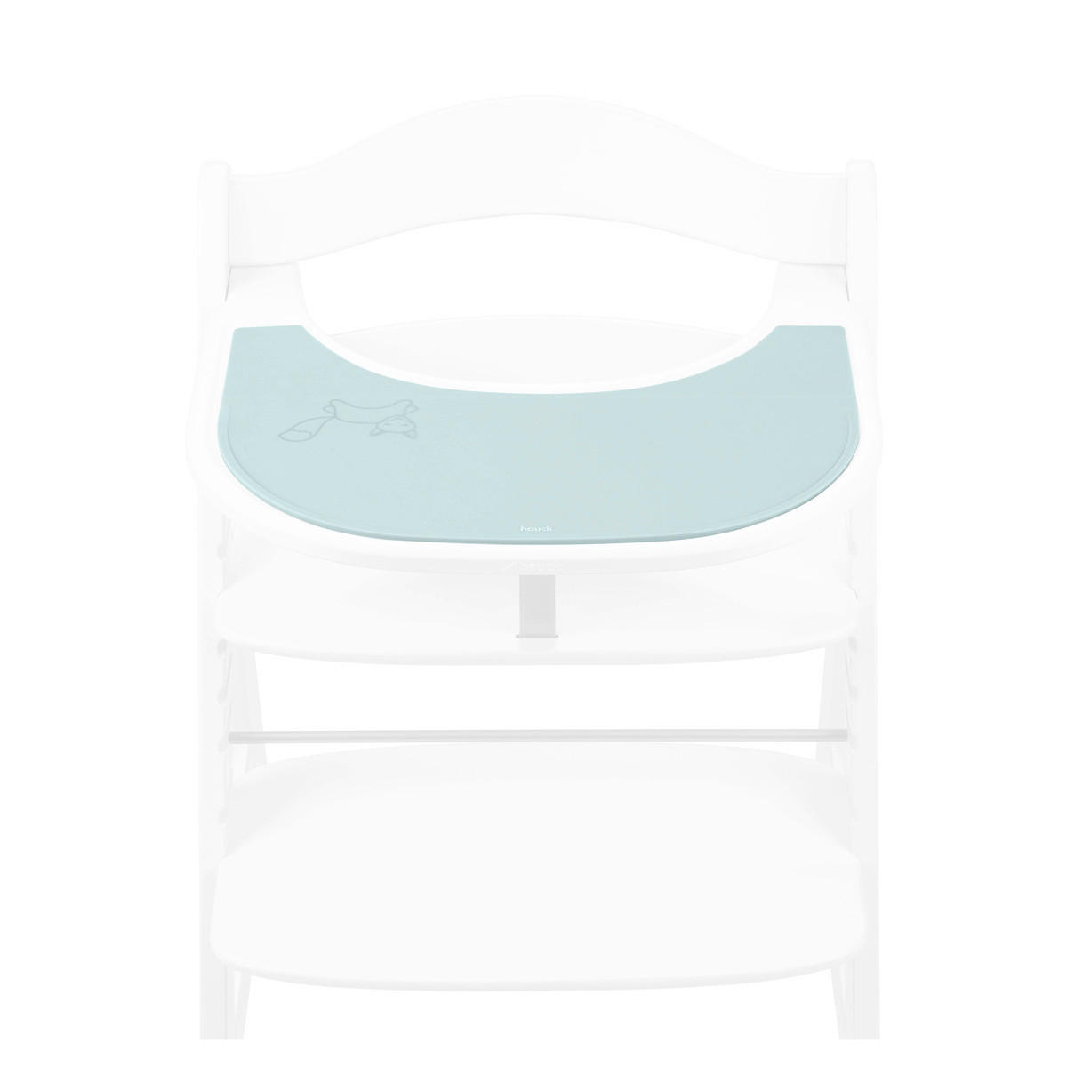ESS- UND SPIELBRETT Highchair Tray Mat  - Mintgrün, Basics, Kunststoff (28/0,5/42,5cm) - Hauck