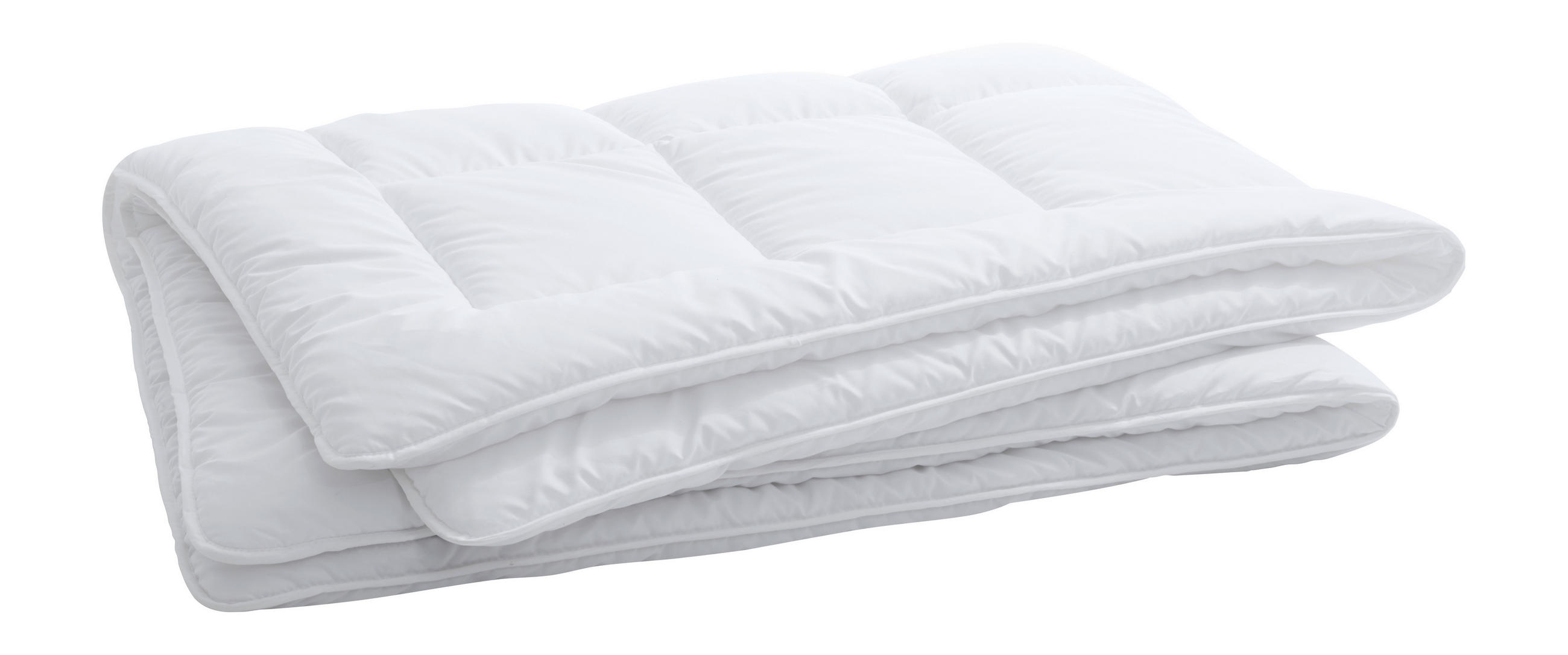 GANZJAHRESDUVET 200/210 cm CLIVIA  - Weiss, Basics, Textil (200/210cm) - Billerbeck