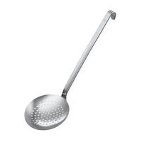 ABSEIHLÖFFEL  - Edelstahlfarben, Basics, Metall (12,0/35,5/7,5cm) - Rösle