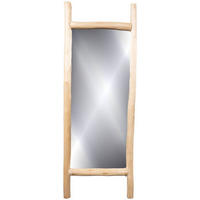 STANDSPIEGEL 50/140/5 cm  - Eukalyptusholzfarben, Basics, Glas/Holz (50/140/5cm)