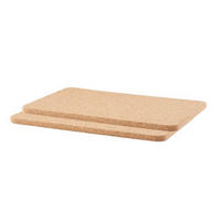 TOPFUNTERSETZER-SET 2-teilig  - Naturfarben, Basics, Holz - Homeware Profession.