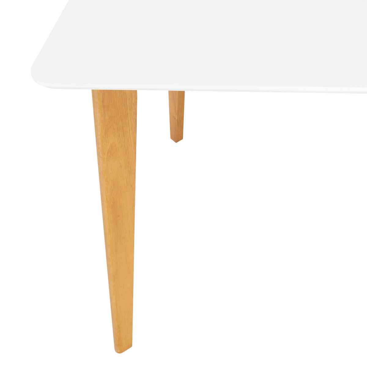 ESSTISCH in Holz 120/80/76 cm  - Eichefarben/Weiß, Design, Holz (120/80/76cm) - Livetastic