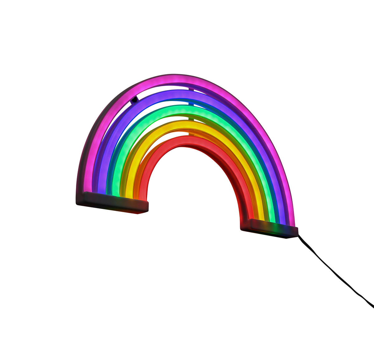 LED FALILÁMPA - áttetsző/fehér, Trend, műanyag (29,5/16/1,7cm) - Boxxx