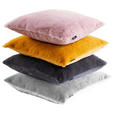 KISSENHÜLLE YUKON 48/48 cm - Anthrazit, Design, Textil (48/48cm) - Novel