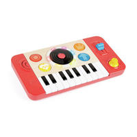 KINDER-MUSIC-PLAYER - Hellrot, Basics, Holzwerkstoff/Kunststoff (34/4,2/18,5cm) - Hape