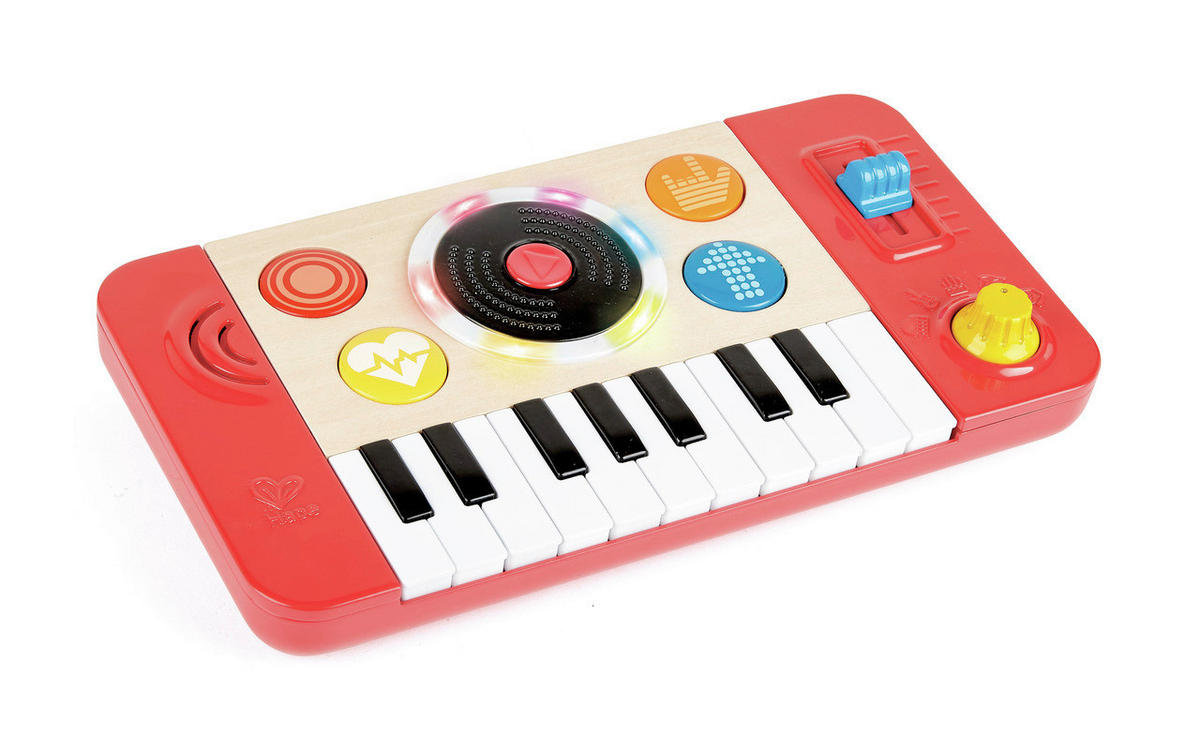 KINDER-MUSIC-PLAYER - Hellrot, Basics, Holzwerkstoff/Kunststoff (34/4,2/18,5cm) - Hape