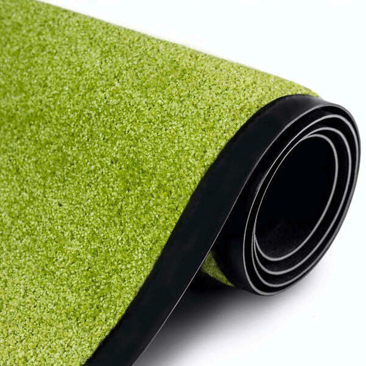 SCHMUTZFANGMATTE 135/200 cm Rhine Limette  - Limette, KONVENTIONELL, Kunststoff/Textil (135/200cm)