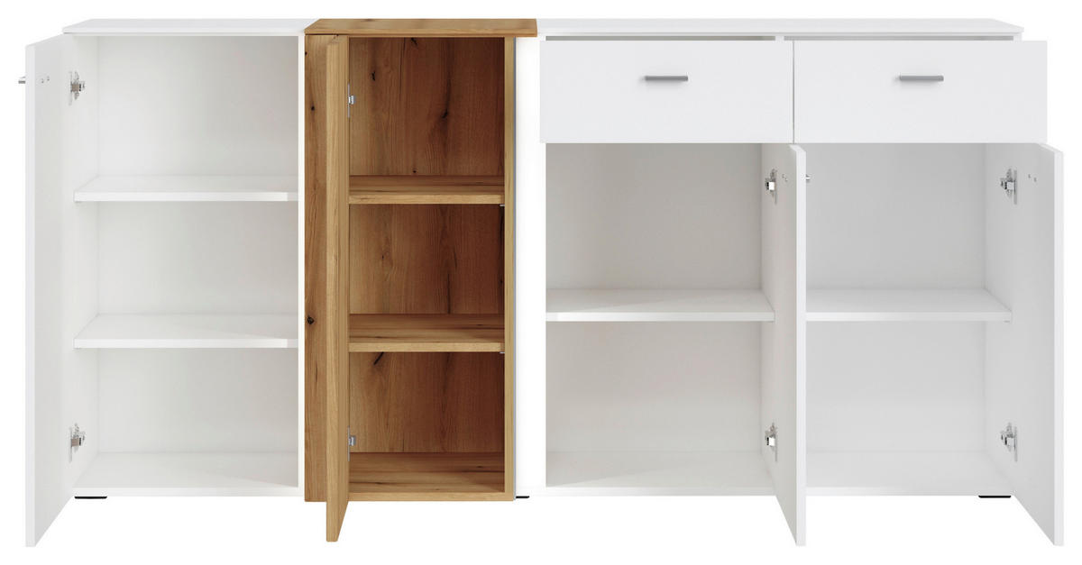 ŠIROKA KOMODA,  - Konvencionalno, kovina/umetna masa (178/88/45cm) - Hom`in