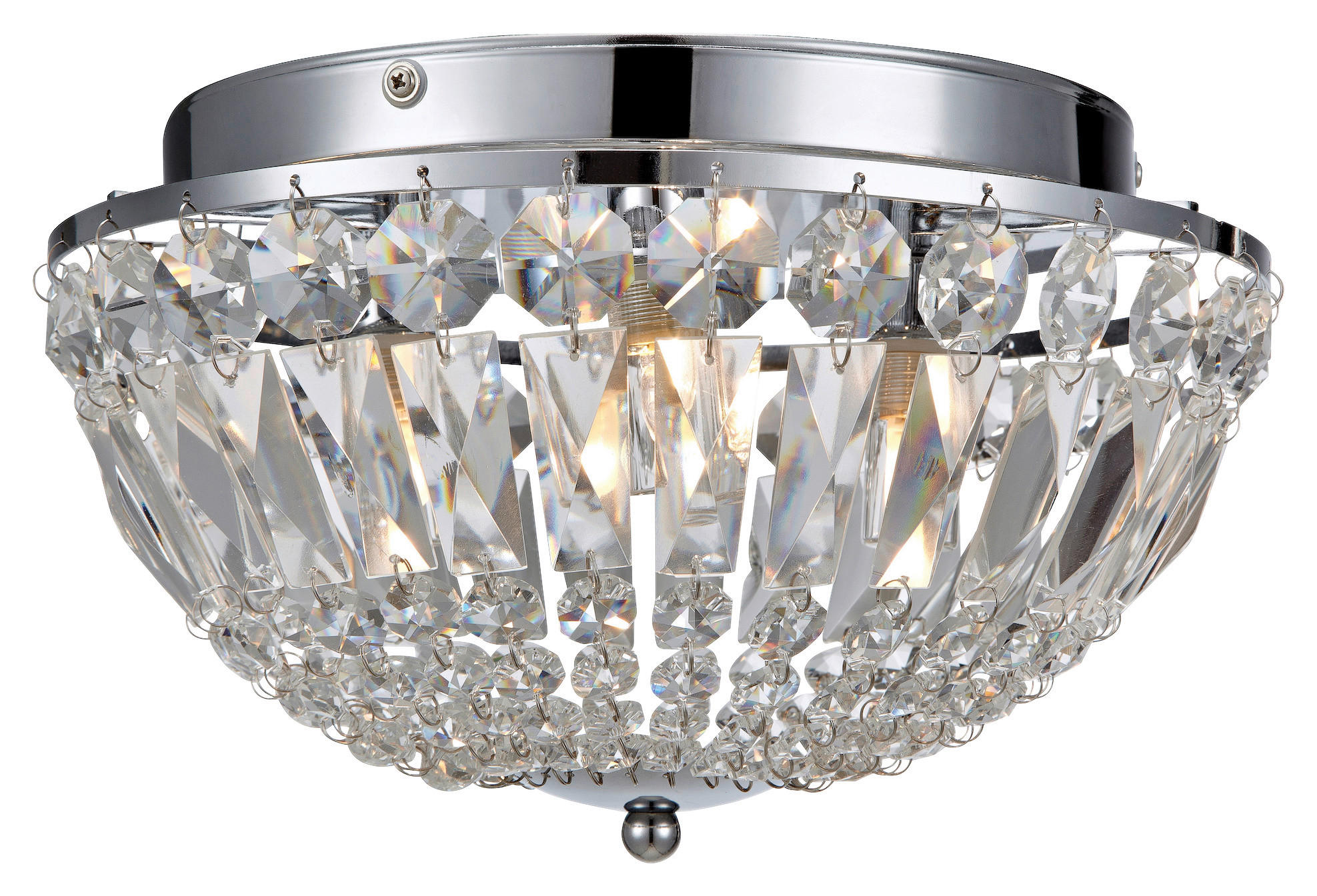 DECKENLEUCHTE Estelle 30/18/30 cm   - Transparent, Basics (30/18/30cm) - Markslöjd