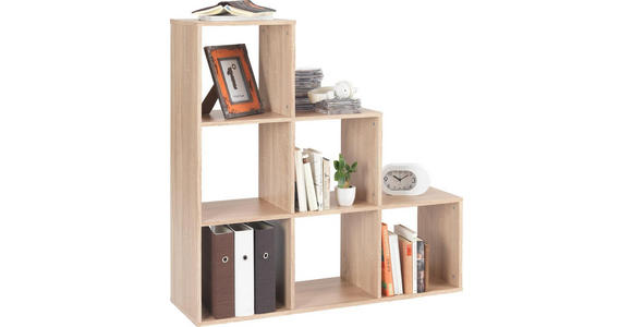 REGALELEMENT Sonoma Eiche  - Sonoma Eiche, LIFESTYLE, Holzwerkstoff (112/114/35cm) - Carryhome