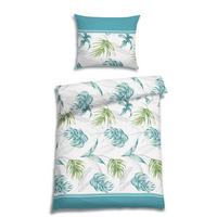 BETTWÄSCHE Perkal 140/200 cm  - Türkis, Design, Textil (140/200cm) - Florella