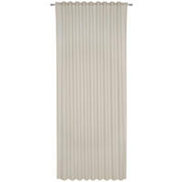 FERTIGVORHANG  transparent  140/255 cm   - Taupe, Basics, Textil (140/255cm) - Bio:Vio