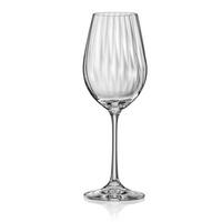 ČAŠA ZA VINO  350 ml  Waterfall   - prozirno, Basics, staklo (22,3cm) - Bohemia
