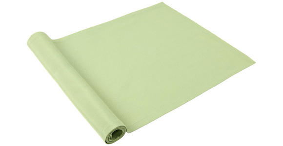 TISCHLÄUFER Home Textil Flachgewebe Hellgrün 45/150 cm  - Hellgrün, Basics, Textil (45/150cm) - Novel
