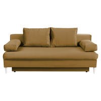 Canapea, galben - galben, Basics (200/95/95cm) - Carryhome