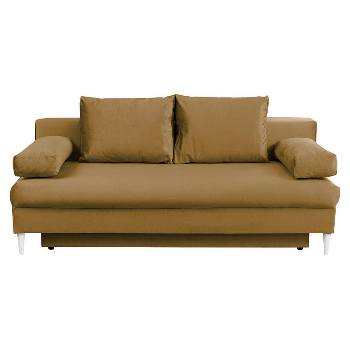 Canapea, galben - galben, Basics (200/95/95cm) - Carryhome