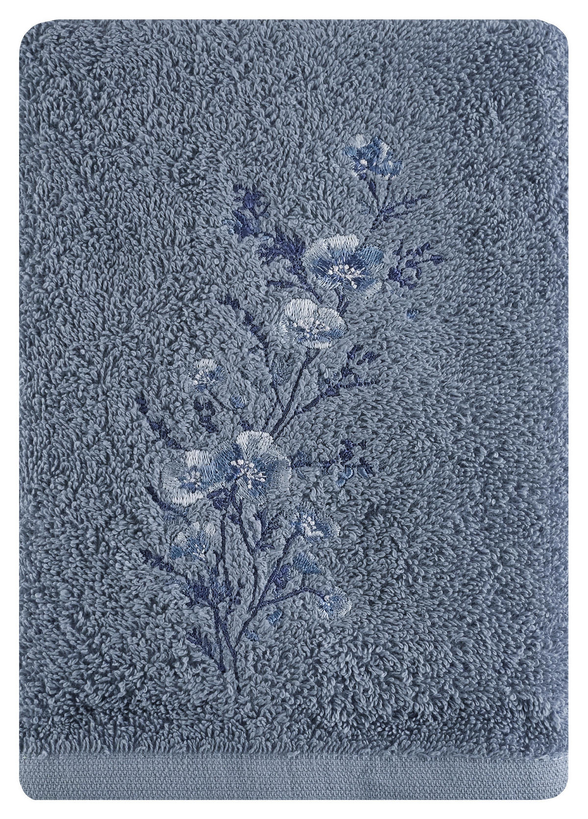 SET PEŠKIRA  plava, bela 40/60 cm  - bela/plava, Dizajnerski, tekstil (40/60cm) - Esposa
