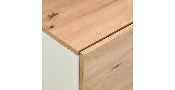 WOHNWAND 4-teilig  in Weiß, Eiche Artisan  295/65/42 cm  - Schwarz/Weiß, MODERN, Holzwerkstoff/Kunststoff (295/65/42cm) - Carryhome