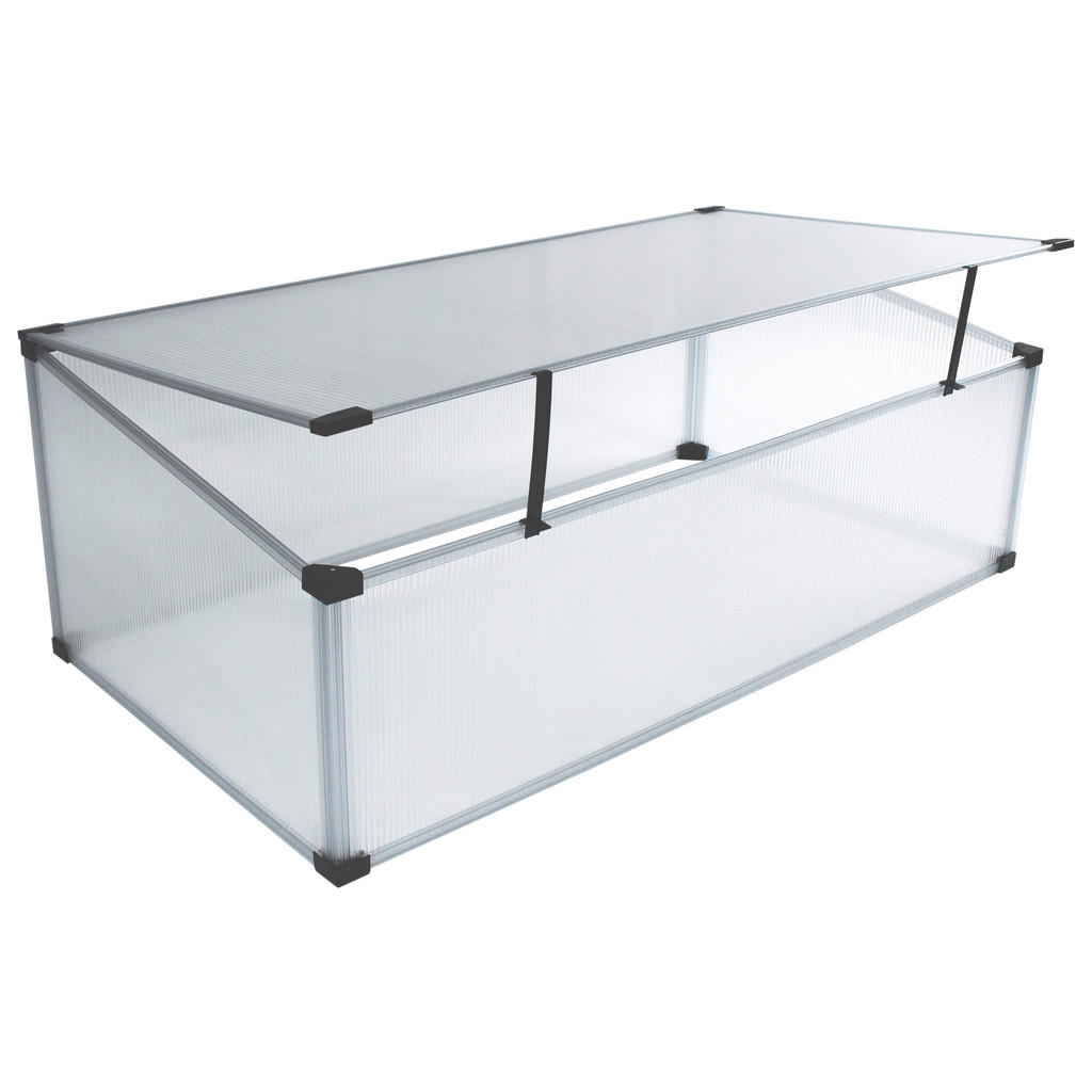 Frühbeet Feronia Kunststoff 56x36x104 Cm Mit Klappöffnung