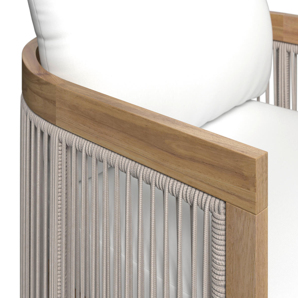 GARTENSET  - Beige/Akaziefarben, MODERN, Holz (132/64/70cm) - Ambia Garden