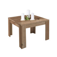 KLUBSKA MIZA, 50/46/50 cm barve hrasta  - barve hrasta, Moderno, leseni material (50/46/50cm) - Ti'me