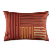 KISSENBEZUG J!Bars 40/60 cm  - Terracotta/Orange, Design, Textil (40/60cm) - Joop!
