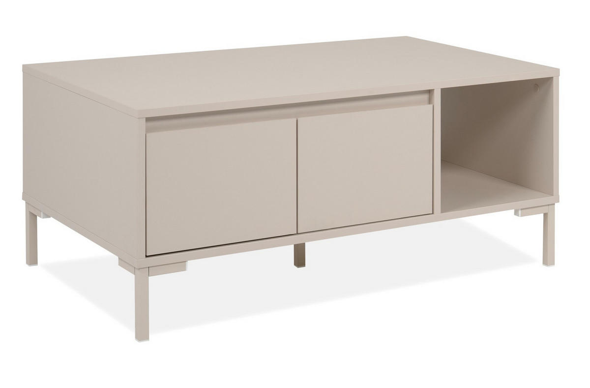 COUCHTISCH in Holzwerkstoff 100/60/43 cm  - Kaschmir, Design, Holzwerkstoff/Metall (100/60/43cm) - MID.YOU