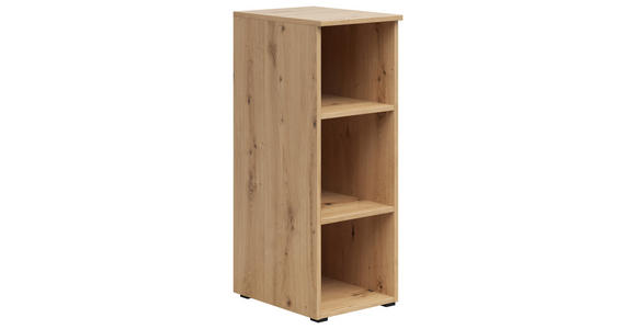 REGAL Eiche Artisan - Anthrazit/Eiche Artisan, MODERN, Holzwerkstoff/Kunststoff (30/83/40cm) - Carryhome