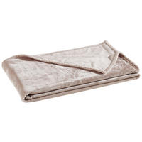 WOHNDECKE LUNA 140/190 cm  - Taupe, KONVENTIONELL, Textil (140/190cm) - Novel