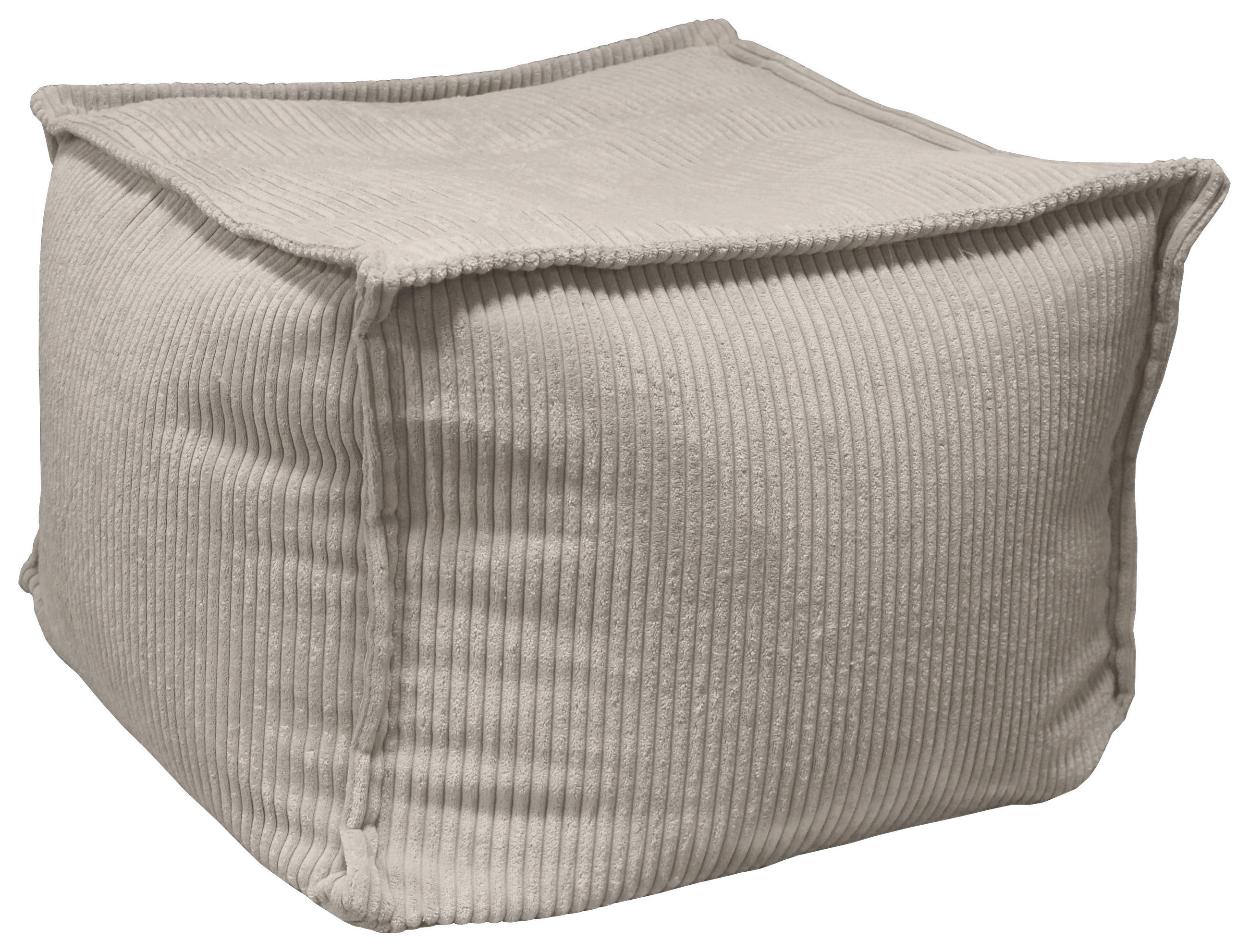 TABURE IZ BLAGA, tekstil  - bež, Design, tekstil (70/70/40cm) - Carryhome