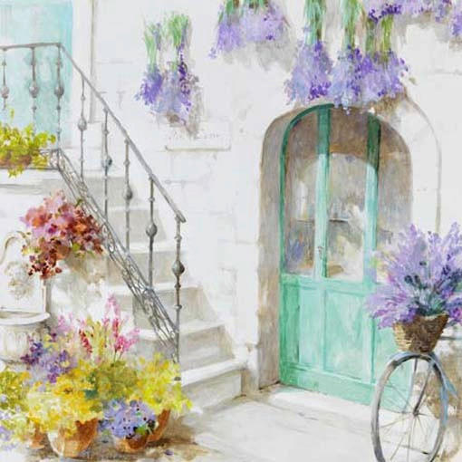 Pictură În Ulei 30/30 cm  - Basics, textil (30/30cm)